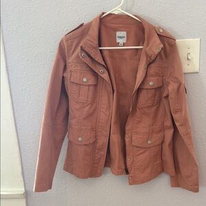 Kensie Women's Blush Jean Cargo pockets Jacket